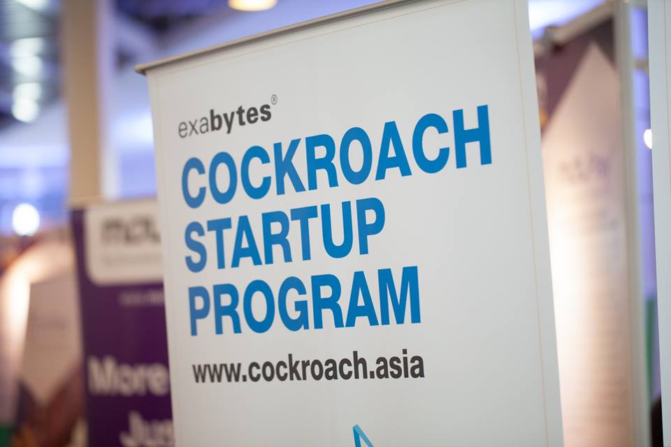 exabytes cockroach startup program